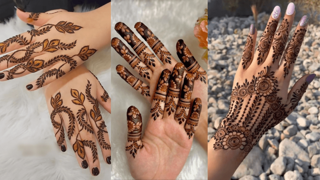 Modern Hand Mehndi Design