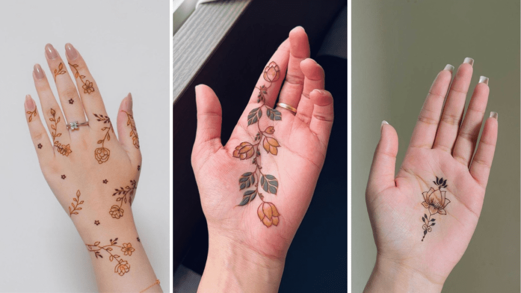 Front Simple Mehndi
