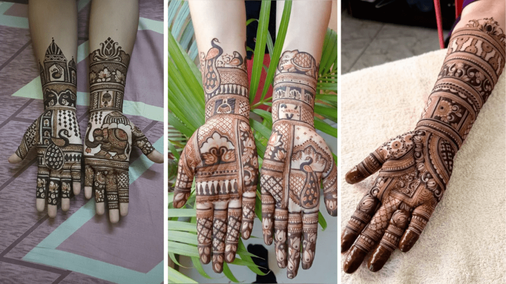 Wedding Bride Mehndi Design