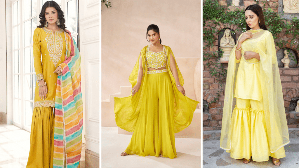 Haldi Dress