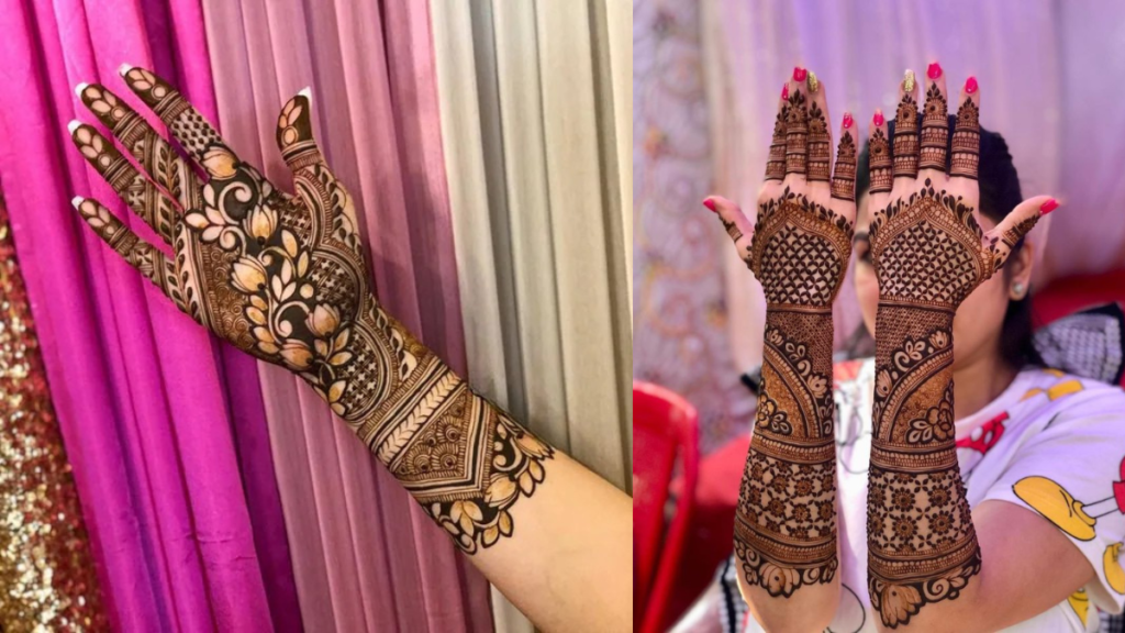Stylish Full Hand Mehndi
