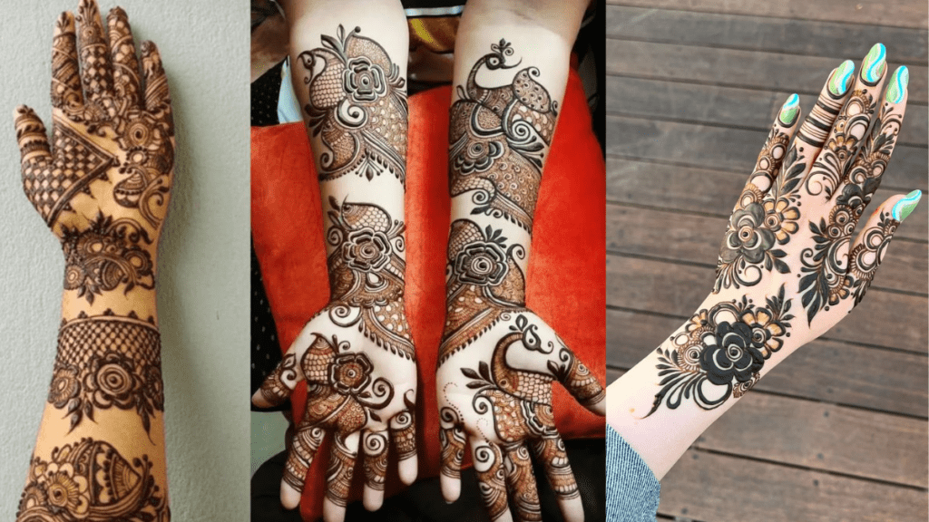 Modern Full Hand Mehndi