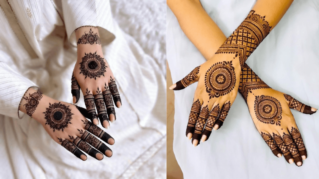 Stylish Back Hand Mehndi