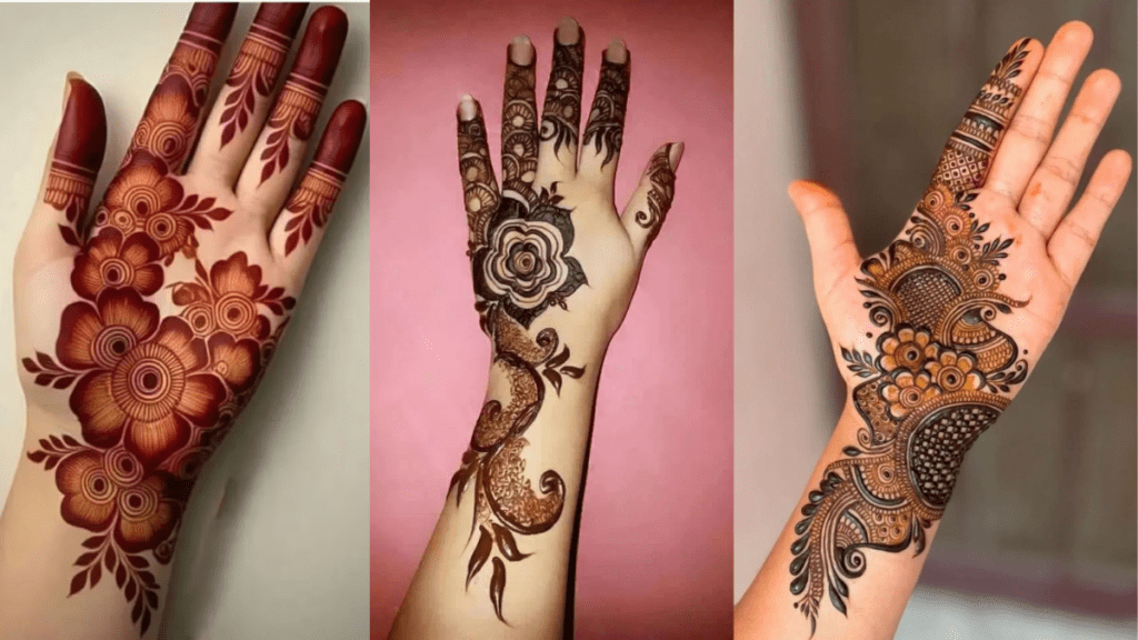 Short Mehndi Design