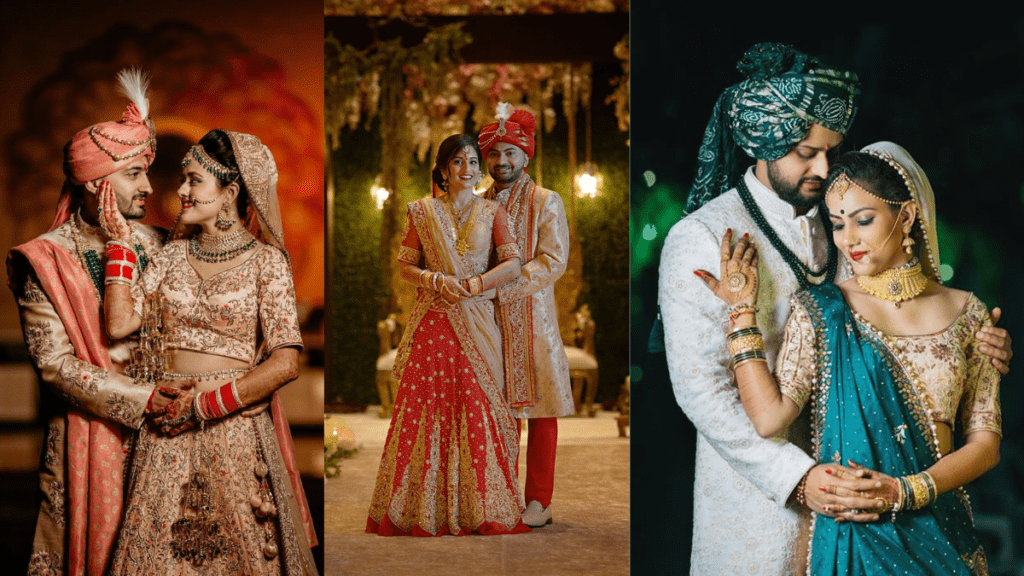 Romantic Wedding Couple Poses