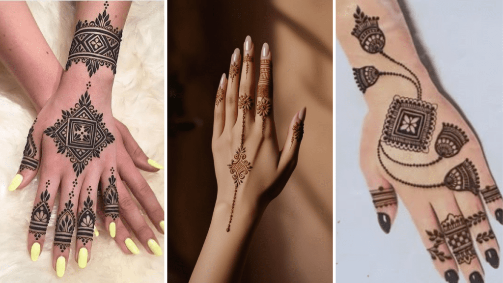 Ring Finger Mehndi Design