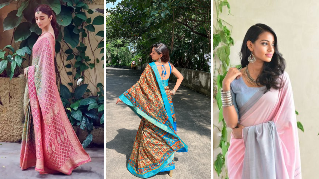 Saree Poses