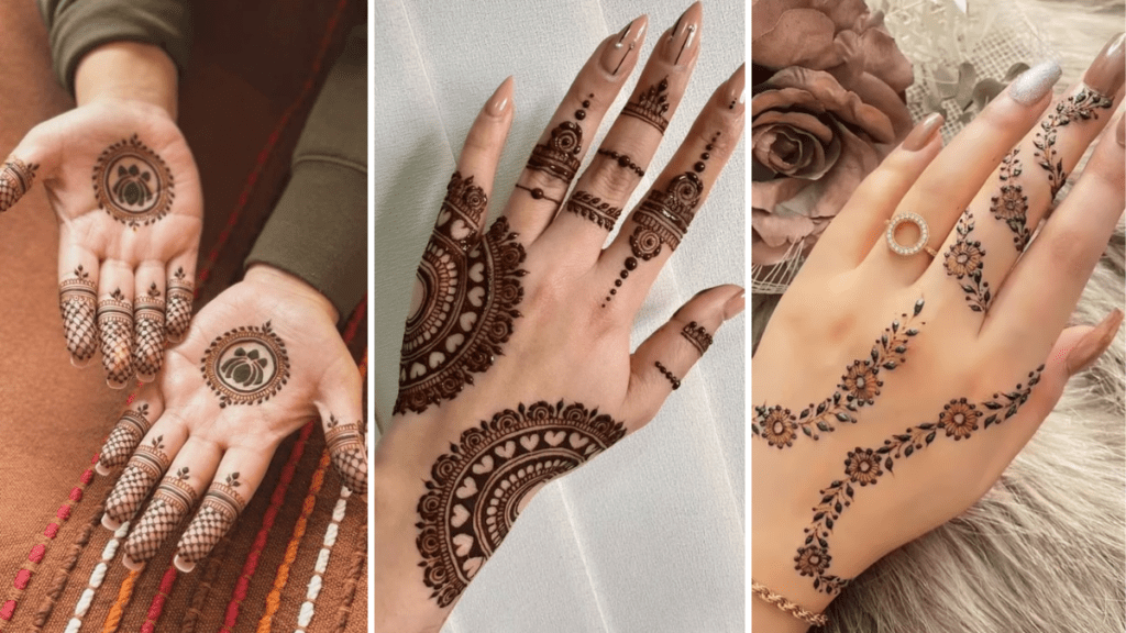 Arabic Back Hand Mehndi