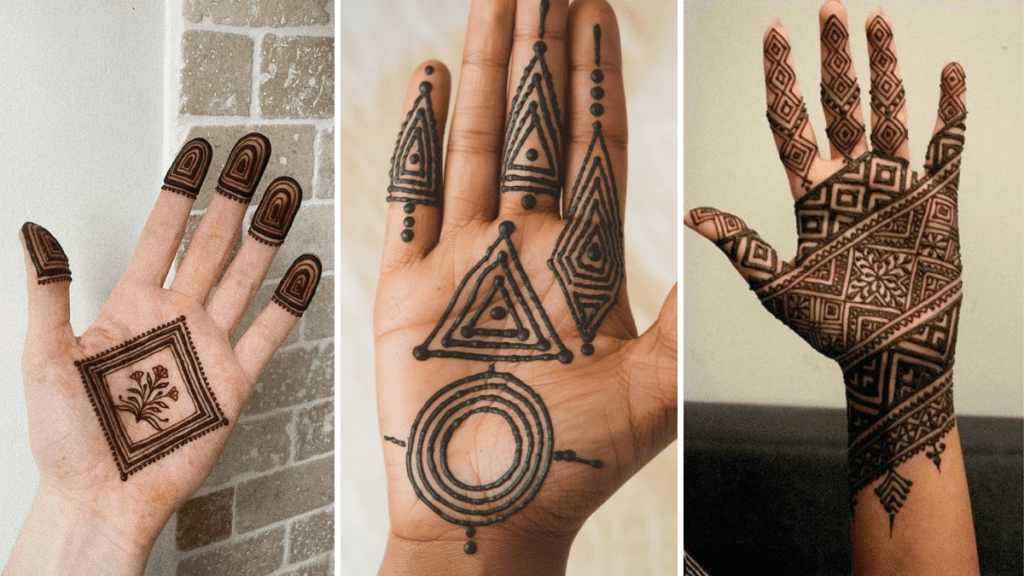 Stylish Front Hand Mehndi