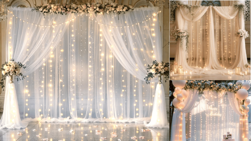 Low Budget Wedding Stage Decoration