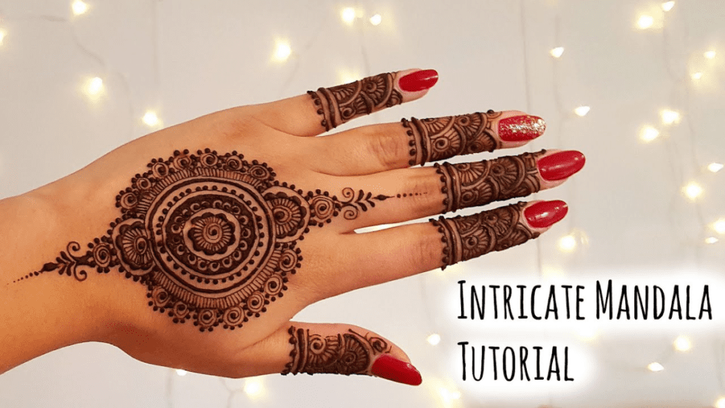 Stylish Modern Back hand Mehndi