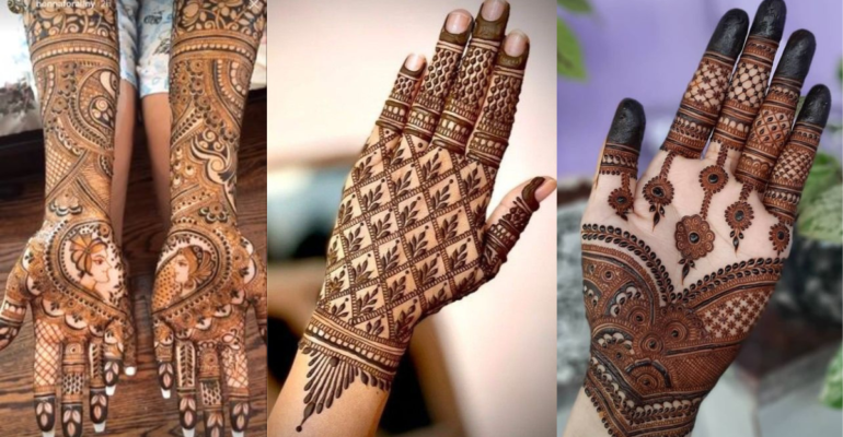 Simple Mehndi Designs for Kids