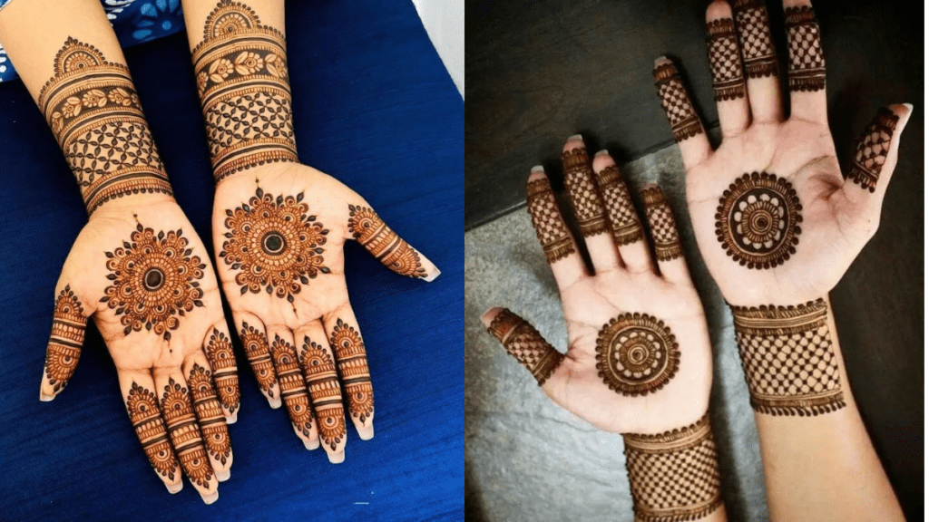 Mehndi Design Front Hand