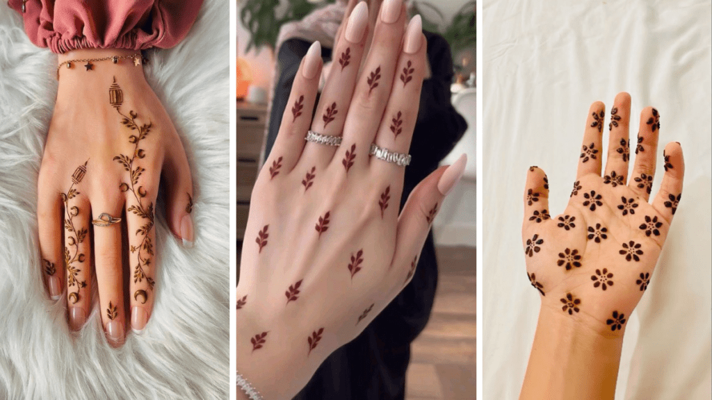 Front Simple Mehndi Design