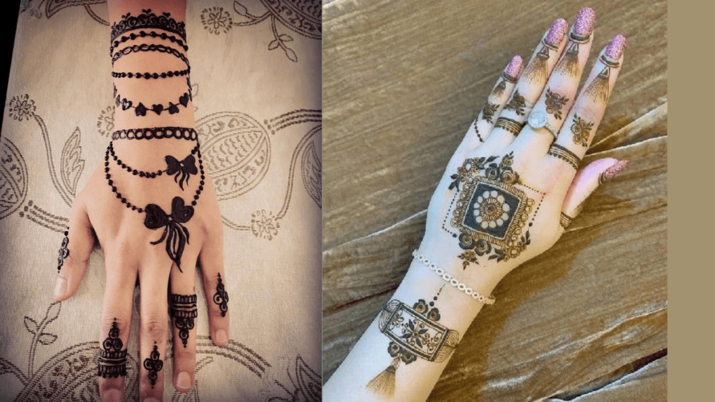 Simple Mehndi Design Photo