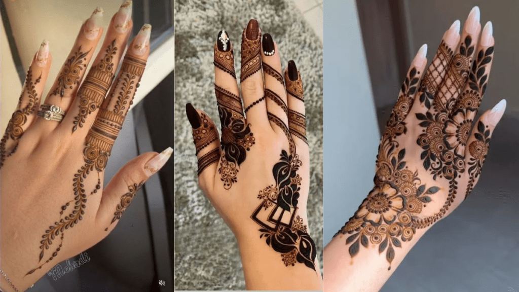 Mehandi Designs Simple Back Hand