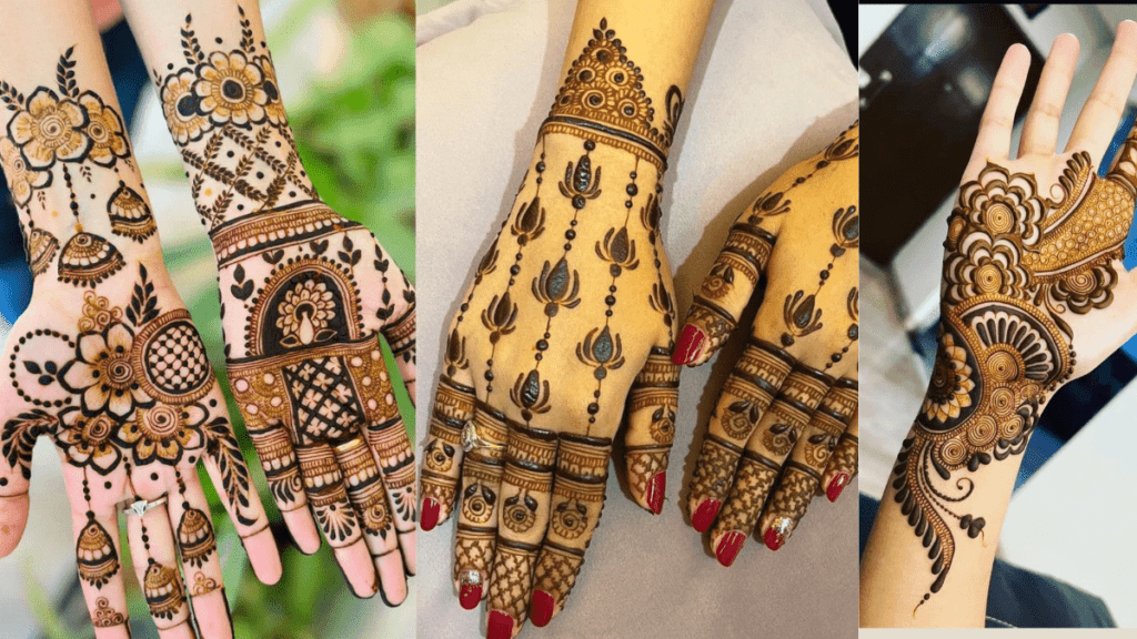 Tikki Mehndi Design