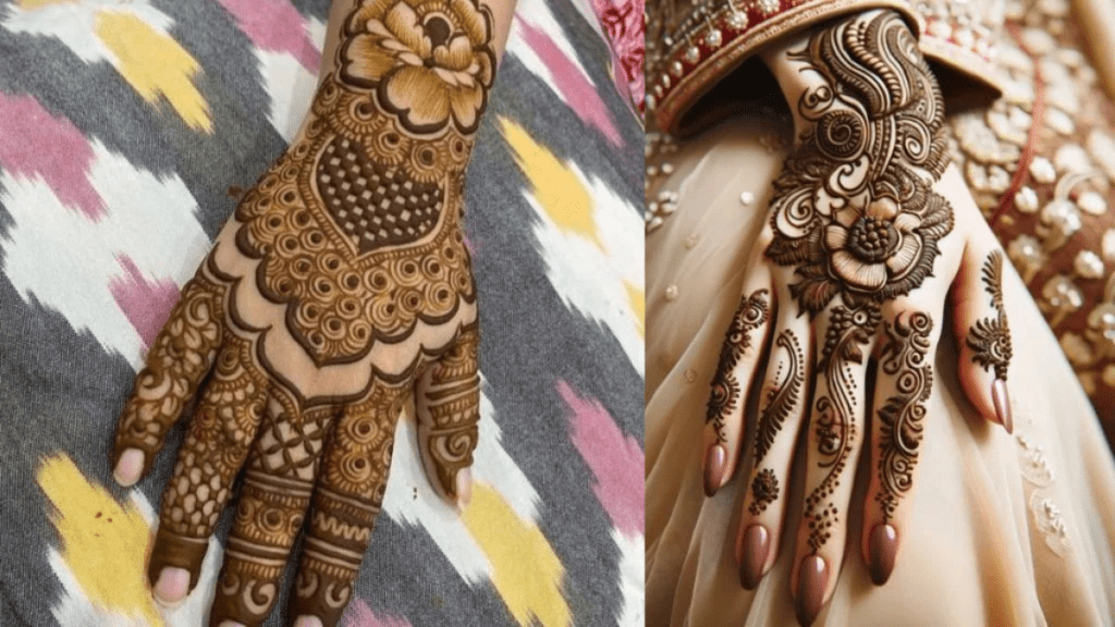 Simple Finger Mehndi Designs