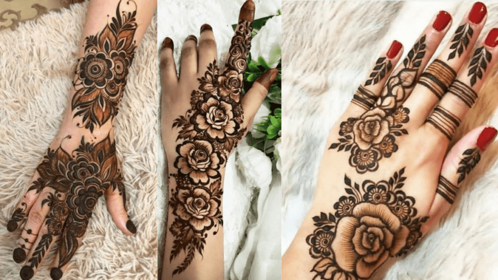 Mehndi Design Easy Front Hand
