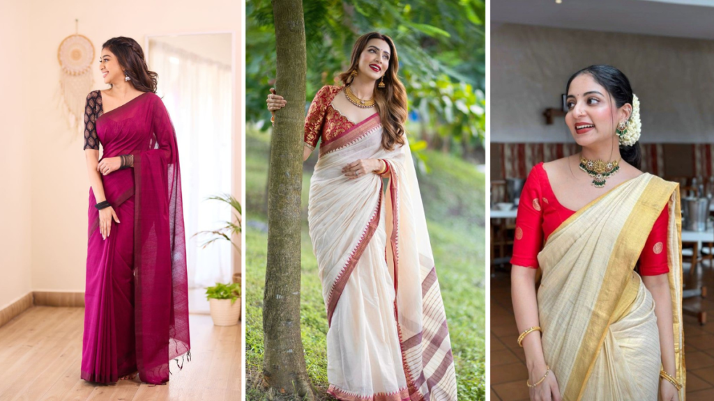 Saree Pose