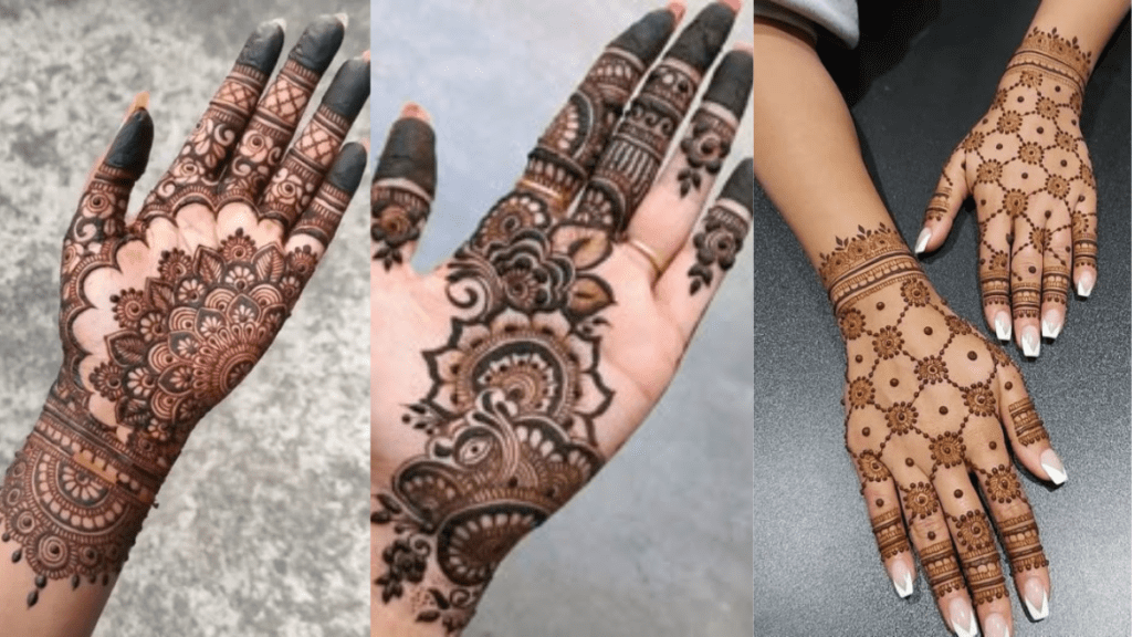 Mehndi Designs Front Hand