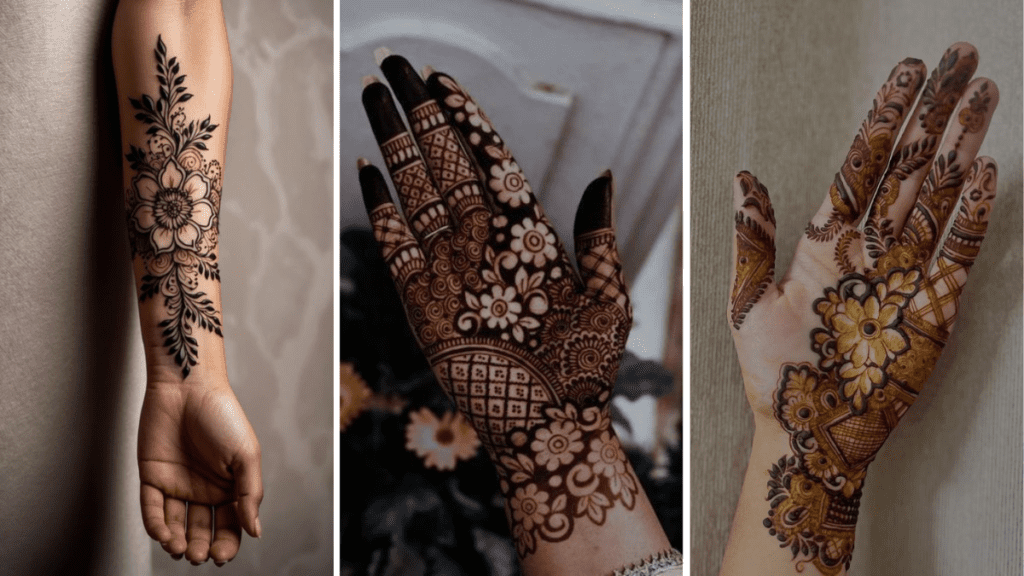 Right Hand Mehndi Design