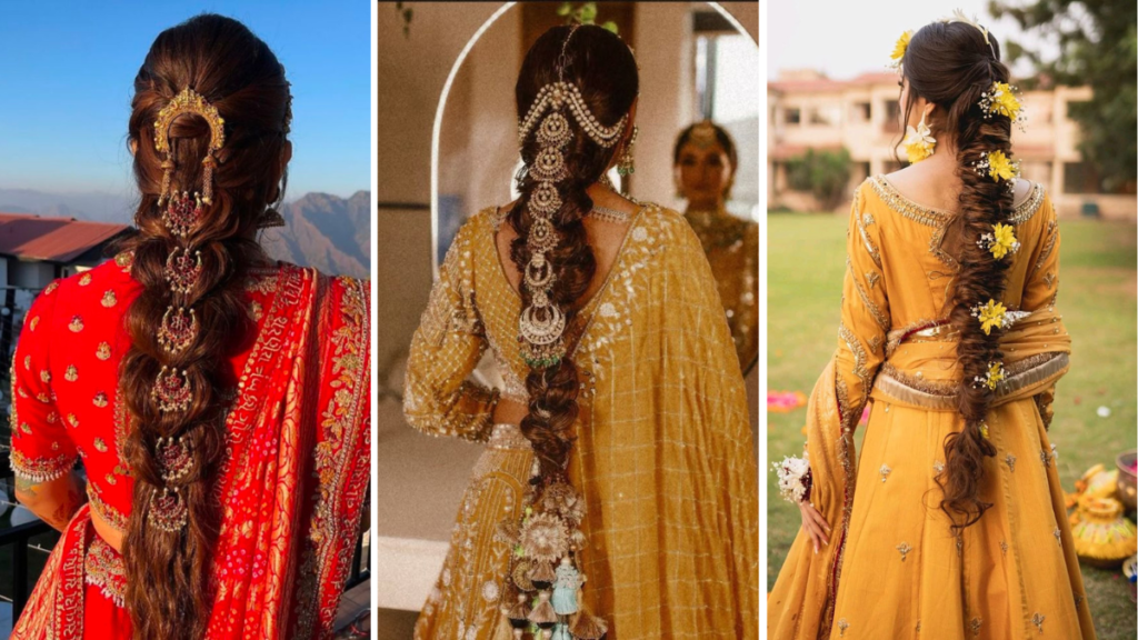 Traditional Hairstyle Girl for Wedding