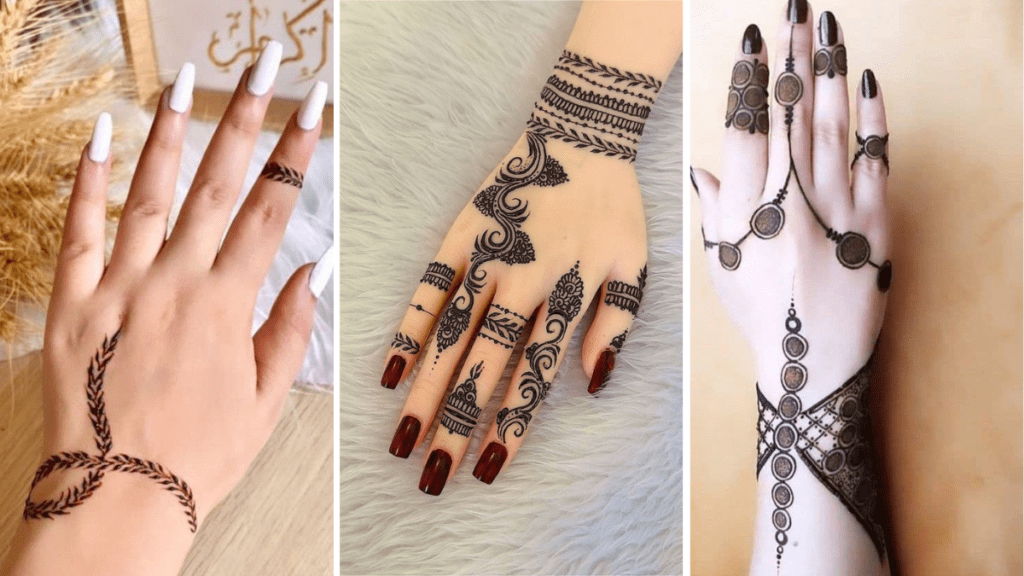 Mehndi Design Back