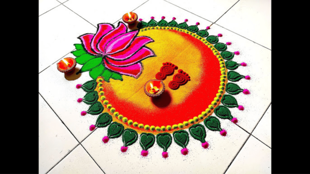Simple Rangoli Design