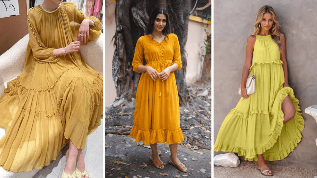 New Haldi Dress