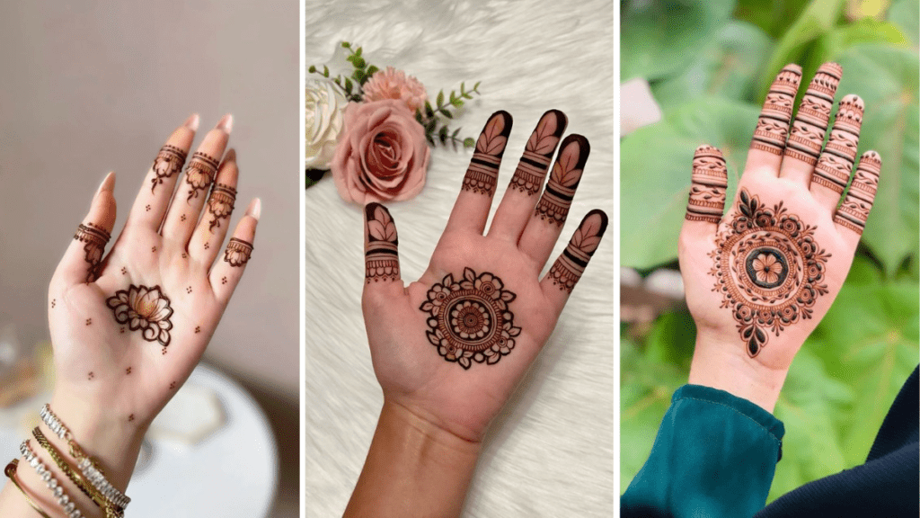 Stylish Finger Mehndi