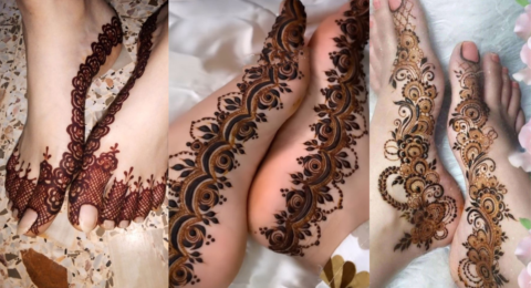 Foot Mehndi Designs