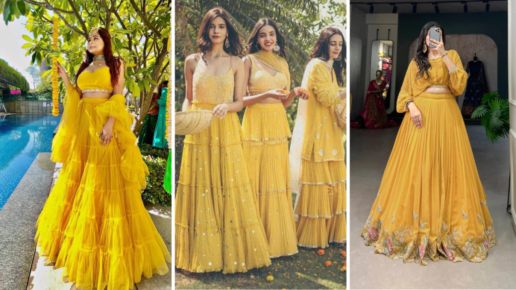 Haldi Dress