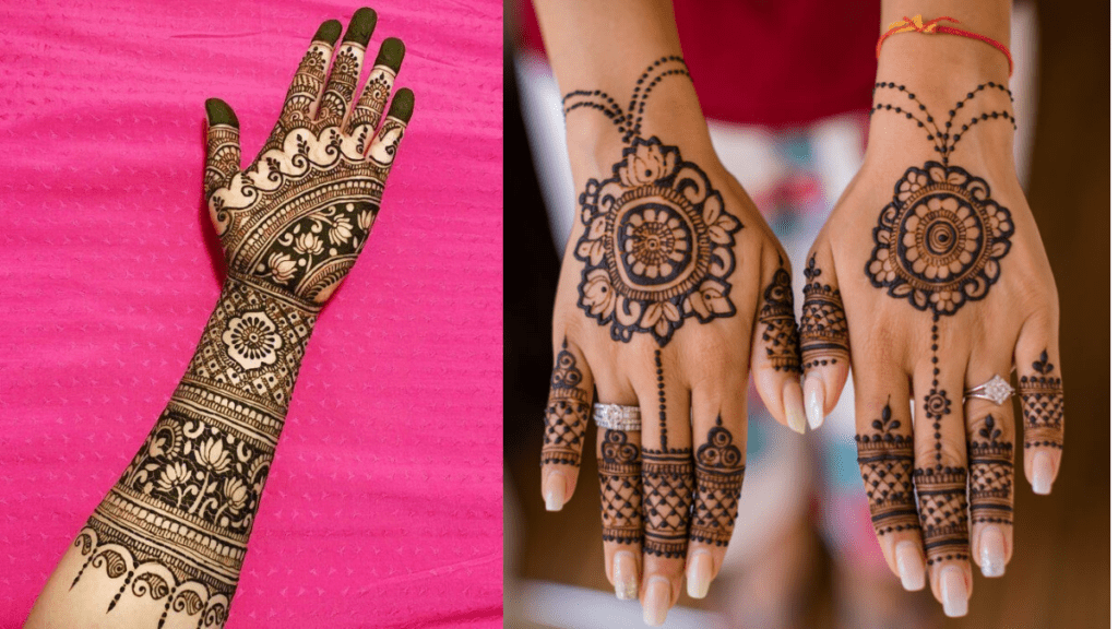 Henna Full Hand Design