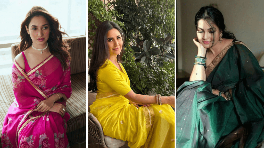 Saree Poses