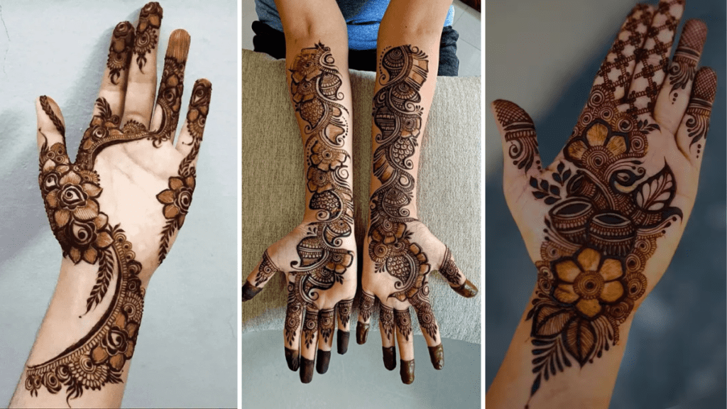 Stylish Front Hand Mehndi