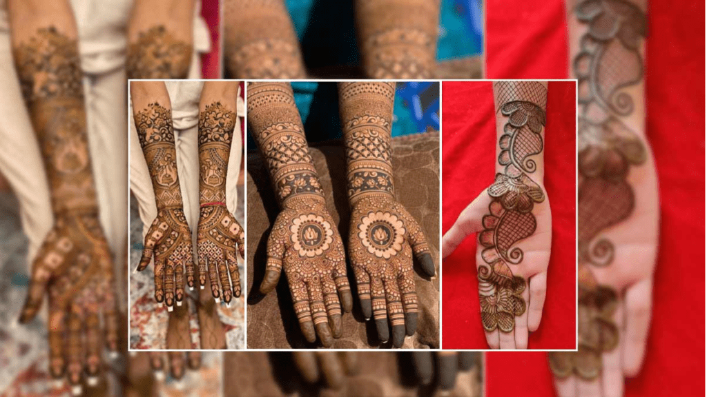 Simple Arabic Mehndi Design