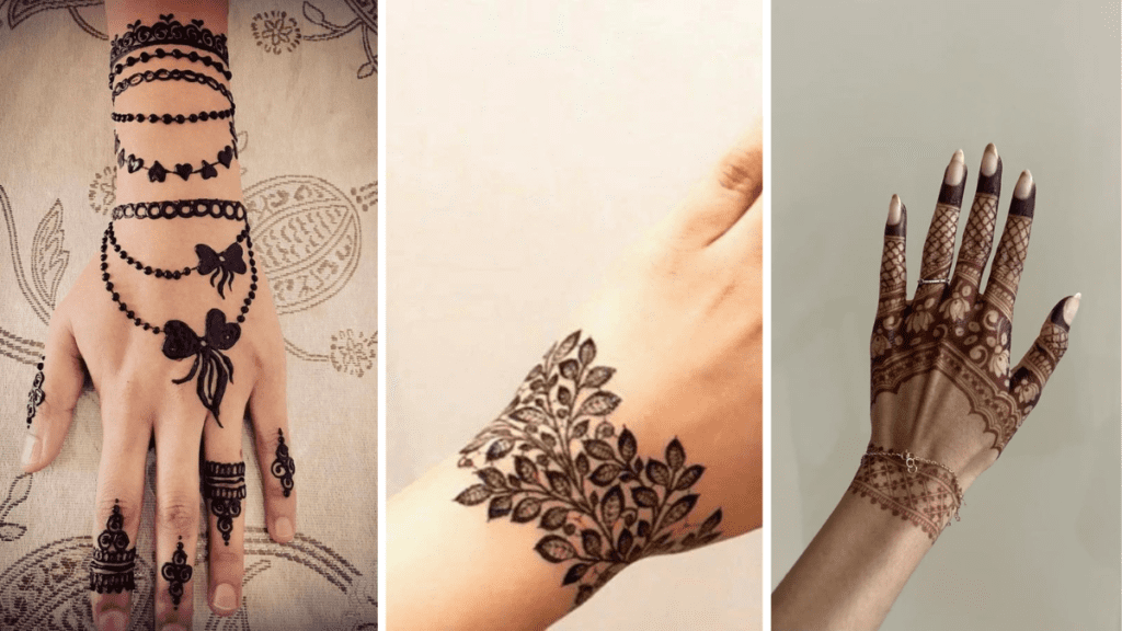 Mehndi Design Photo Back Hand