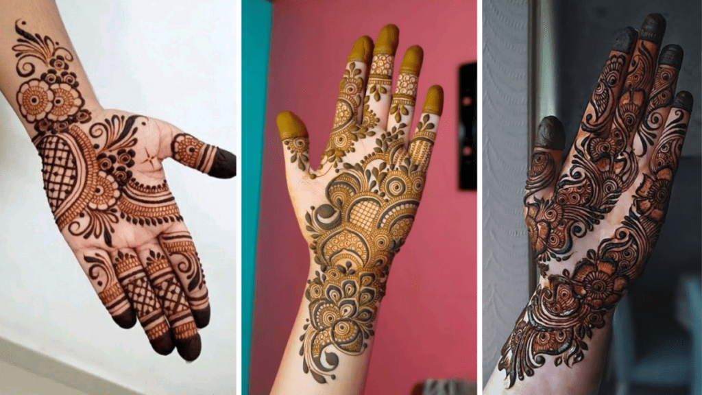 Front Hand Stylish Mehndi
