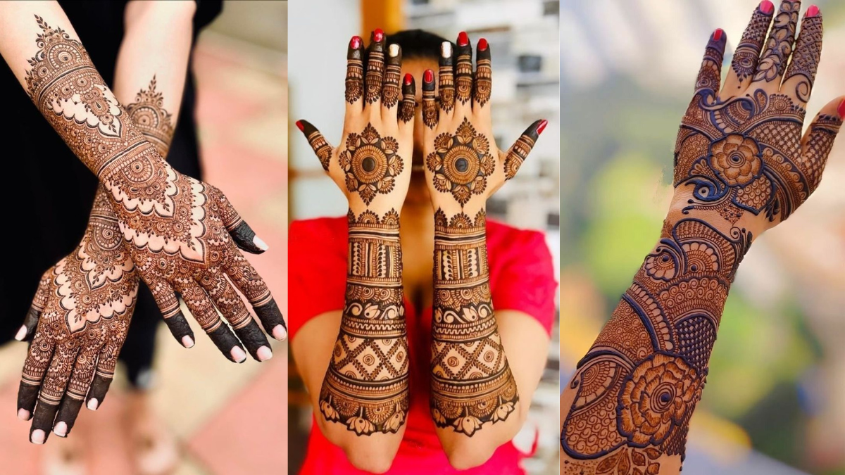 Mehndi Design Back Hand Full