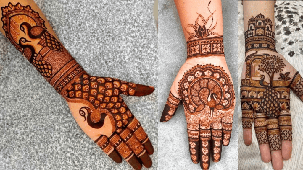 Mehndi Design Front Hand