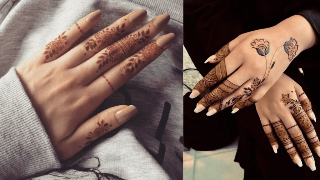 Mehndi Design Easy Front Hand