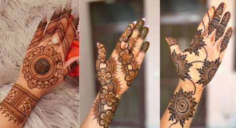 Back Hand Arabic Mehndi Design