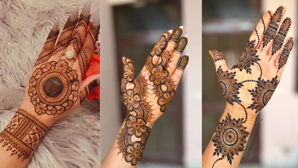 Back Hand Arabic Mehndi Design