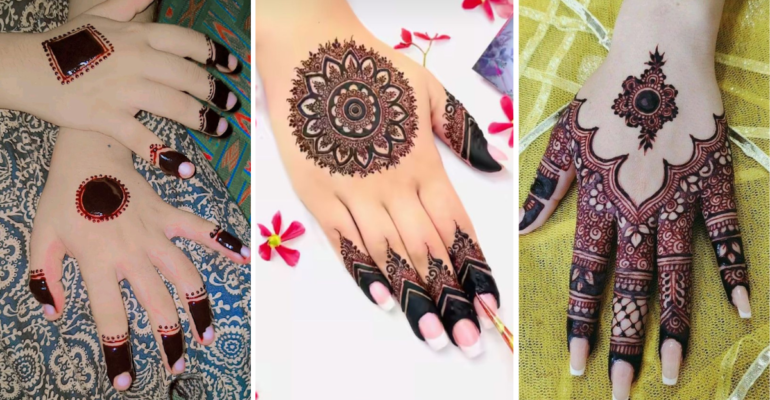 Pakistani Tikki Mehndi Design