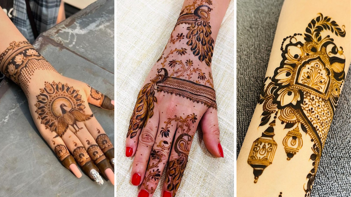 Peacock Mehndi Design