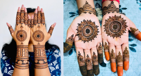 Groom Mehndi Design Simple