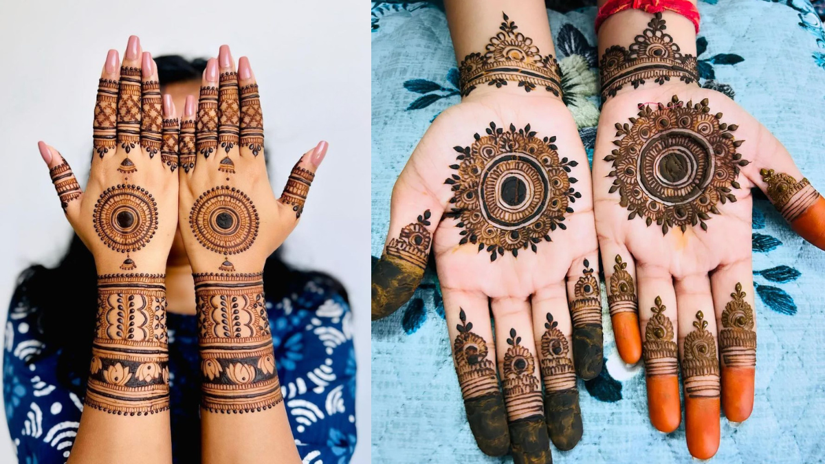 Groom Mehndi Design Simple