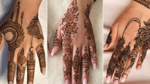 Simple Arabic Mehndi Design
