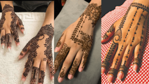 Mehndi Design Back Hand Simple